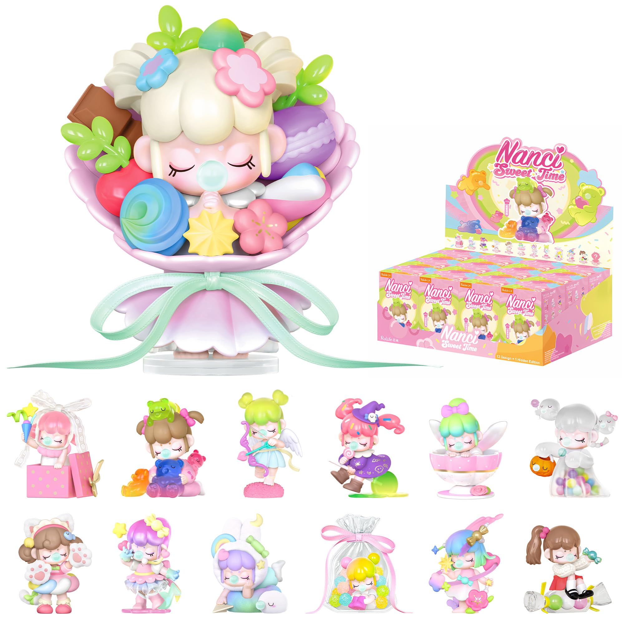 Amazon.com: Rolife Nanci Blind Box-Sweet Time Series, 1PC Random
